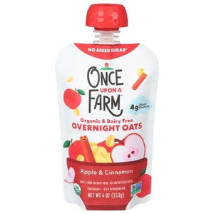 OG2 Once Upon A Farm Apple Cinnamon 8/4 OZ [UNFI #13231]