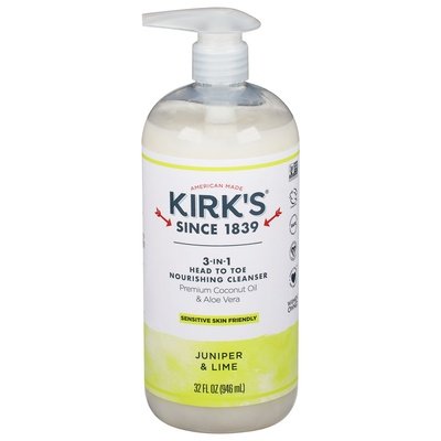 Kirks Clnsr Juniper Lime 32 OZ [UNFI #14714]