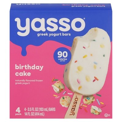 Yasso Birthday Cake 8/4/3.5 OZ [UNFI #03926]