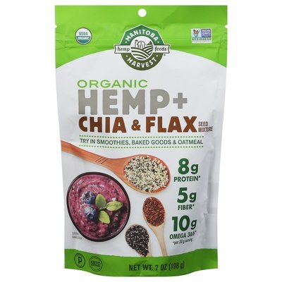 Manitoba Harvest Seedmixture,Hemp,Chia,Flax 7 Oz [UNFI #11897]