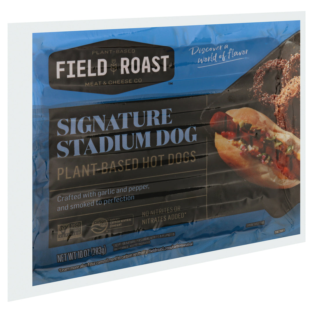 Field Roast Plant Based Hot Dog Stadium 8/10 Oz [UNFI #36167]