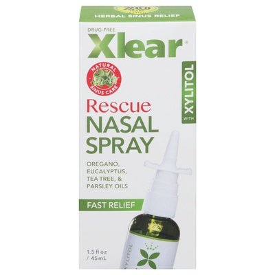 Xlear Rescue Nasal Spray W/xylitol 1/1.5 OZ [UNFI #52806] T