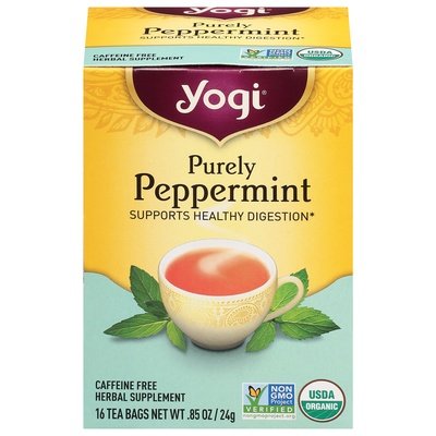 OG2 YOGi Tea Purely Peppermnt 6/16 BAG [UNFI #28171] T