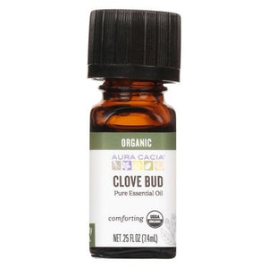 OG2 Aura Cacia Essntl Oil Clove Bud .25 OZ [UNFI #51735] T