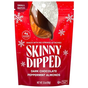 Skinnydipped Peppermint Bark Almonds 10/3.5 Oz [UNFI #39129]