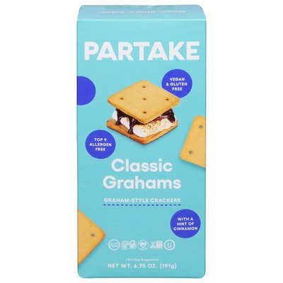 Partake Foods Classic Graham Crackers 6/6.75 Oz [UNFI #27968]