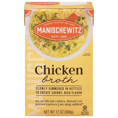 Manis Chicken Broth Asep 12/17 OZ [UNFI #75116]