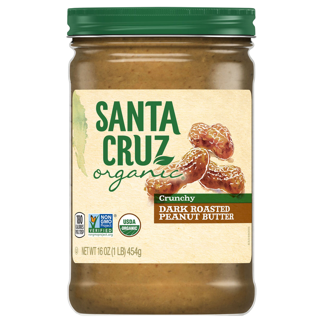 Santa Cruz Organic Crunchy 12/16 Oz [UNFI #80390]