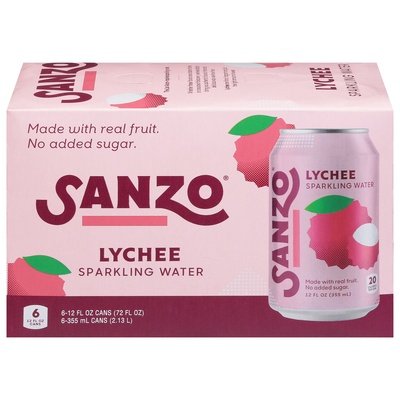 Sanzo Lychee 4/6/12 Oz [UNFI #74712]