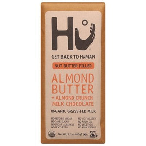 OG2 Hu Almond Crunch Milk Chocolate 6/2.1 Oz [UNFI #13974]