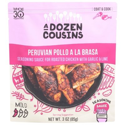A Dozen Cousins Sauce Peruvian Pollo Brasa 10/3 Fz [UNFI #7156]