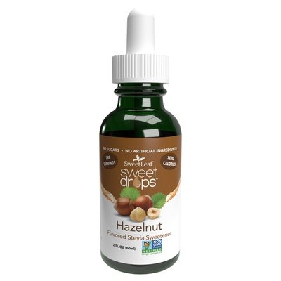 Sweetleaf Liquid Hazelnut Flavored 2 OZ [UNFI #44110] T