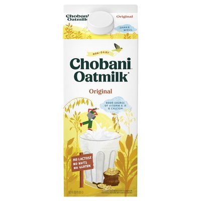 Chobani Plain Oat Beverage 6/52 Oz [UNFI #4251]