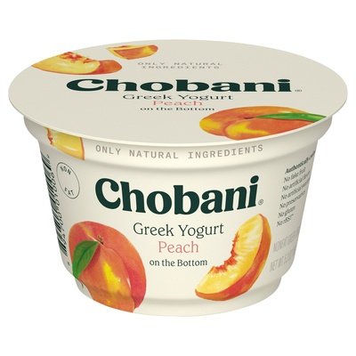 Chobani Peach Nf Yogurt 12/5.3 OZ [UNFI #69316]