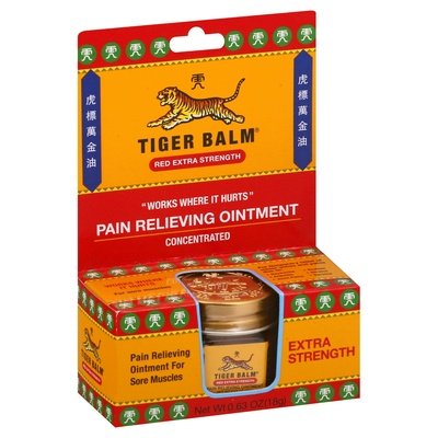 Tiger Balm Red Jar 6/18 GR [UNFI #58497] T