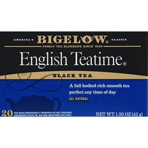 Bigelow English Teatime 6/20 BAG [UNFI #28234]