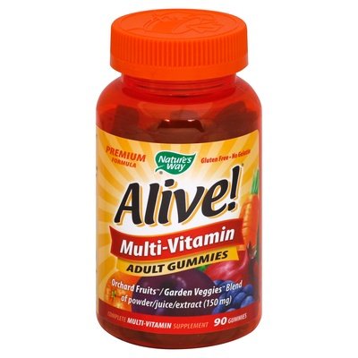 Nat Way Alive Adult Multi Vitamin 90 CT [UNFI #80551] T