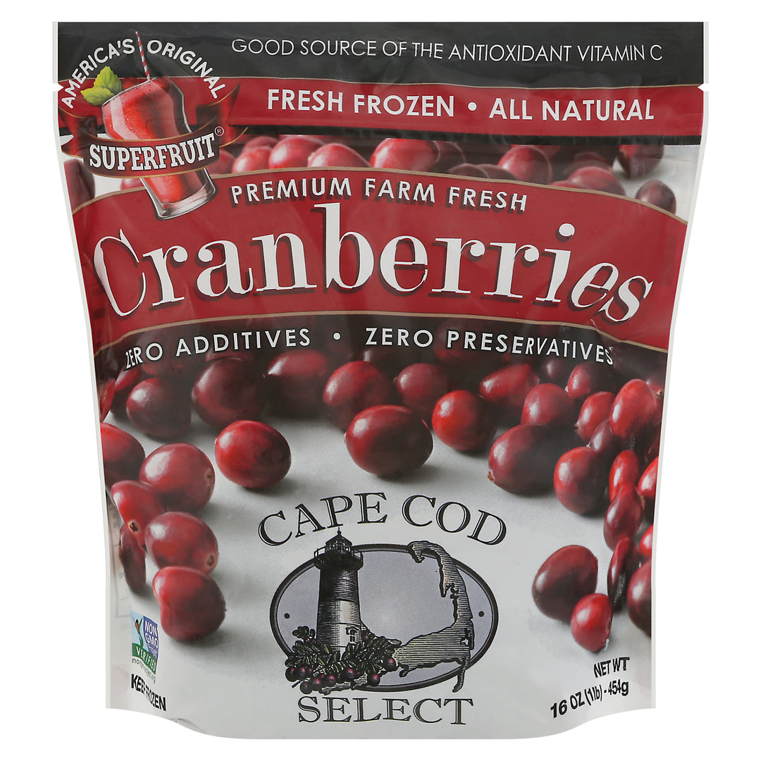 Cape Cod Select Cranberries 8/16 Oz [UNFI #50057]