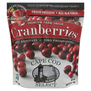 Cape Cod Select Cranberries 8/16 Oz [UNFI #50057]