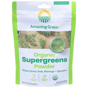 OG2 Amazing Grass SuperGreens Powder 5.29 OZ [UNFI #47930] T