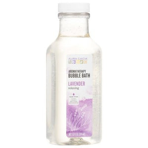 Aura Cacia Bubble Bath Relaxing Lavender 13 OZ [UNFI #41155] T