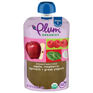 Plum Organics Aplraspspingrkyog 12/3.5 Oz [UNFI #27368]