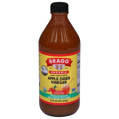 Bragg Honey Cayenne 12/16 Oz [UNFI #79498]