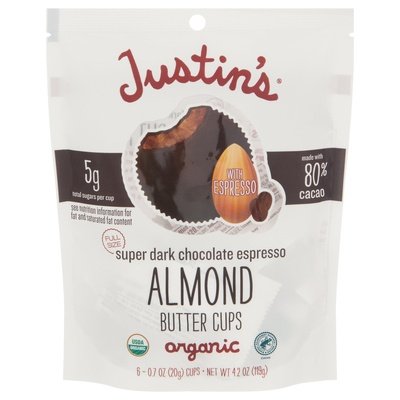 OG2 Justin`S Espresso Almond Butter Cup 6/4.2 OZ [UNFI #83905]