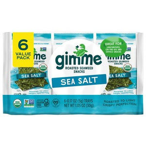 OG2 Gimme Roasted Seaweed Snack 8/6/.17 OZ [UNFI #88952]