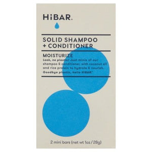 Hibar Mini Moisturize Set Shampoo + Conditioner 1 Oz [UNFI #86117]