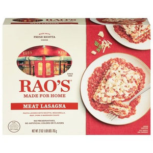 Raos Meat Lasagna 6/27 OZ [UNFI #57083]