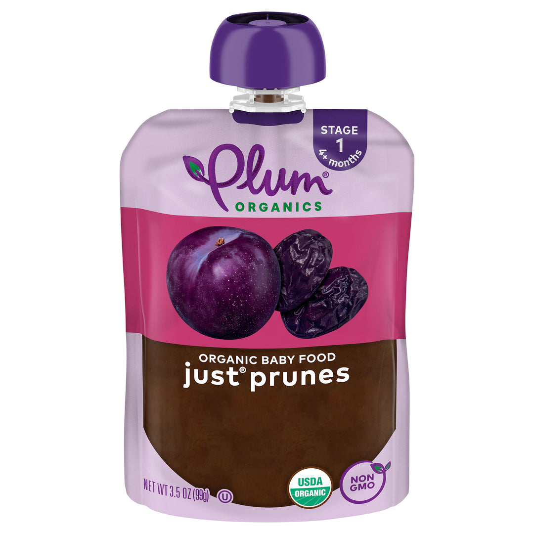 Plum Organics Just Prunes Baby Food 12/3.5 Oz [UNFI #42700]