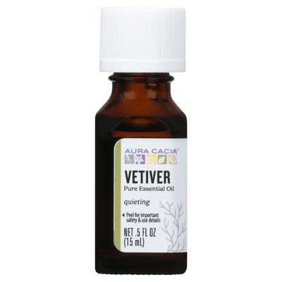 Ac Vetiver Essential Oil .5 OZ [UNFI #85056]