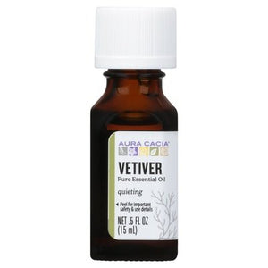 Ac Vetiver Essential Oil .5 OZ [UNFI #85056]