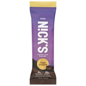 N!Cks Triple Choklad Keto Bar 12/1.76 Z [UNFI #22837]