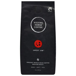 OG2 Kicking Horse Lucky Jim Medium Roast 6/10 OZ [UNFI #36584]