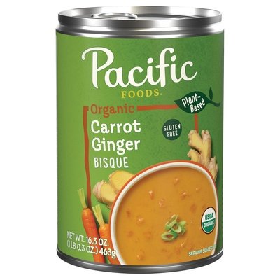 OG2 Pacific Foods Carrot Ginger Bisque 12/16.3 Z [UNFI #33329]