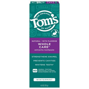 Toms Wintermint Whole Care Toothpaste 6/4 OZ [UNFI #15338] T