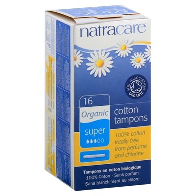 Natracare Tampon Super W/appl 12/16 CT [UNFI #57159] T