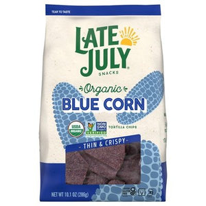 OG2 Late July Snacks Resturant Style, Blue, SSalt 9/10.1 OZ [UNFI #84855]