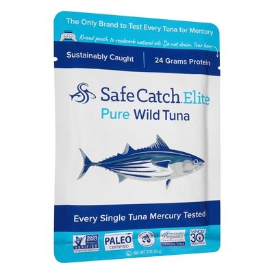 Safecatch Elite Wild Tuna Pouch 12/3 OZ [UNFI #21523]