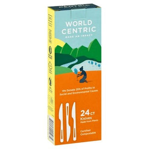 W C Corn Starch Knives 12/24 CT [UNFI #64766]