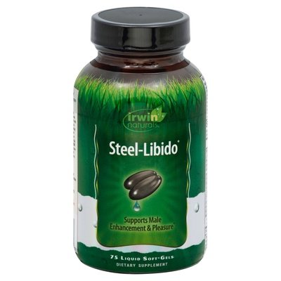 Irwin Naturals Steel-Libido For Men 75 Sgel [UNFI #87632] T