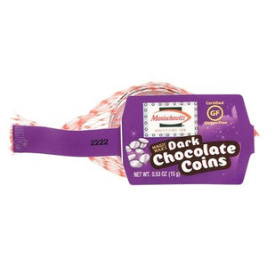 Manischewitz Coins, Dark Chocolate 24/.53 Oz [UNFI #58141]