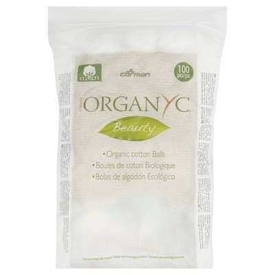 Organyc Cotton Balls 100 CT [UNFI #49061]