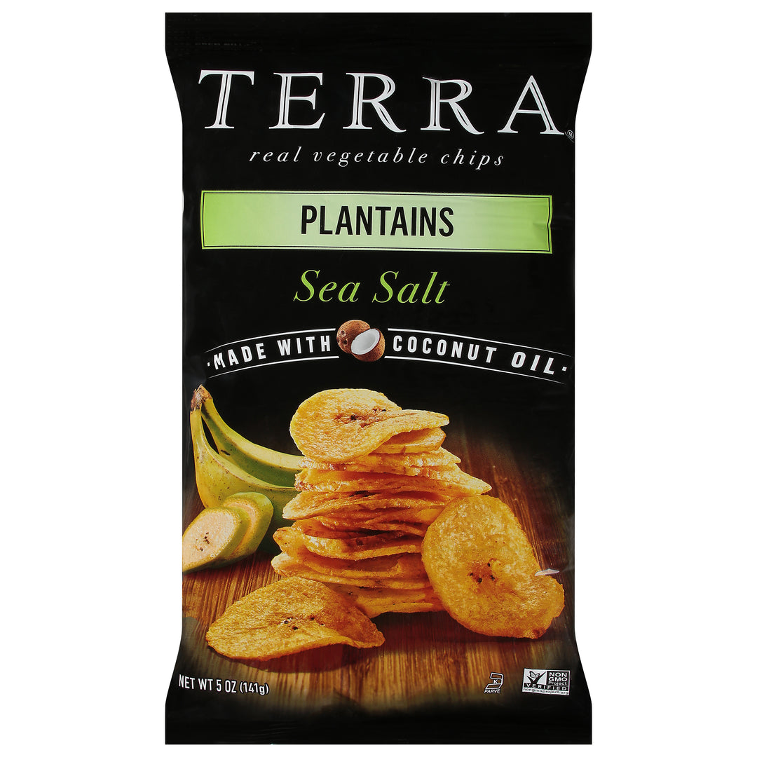 Terra Chips Sea Salt Plantain Chips 12/5 Oz [UNFI #45607]