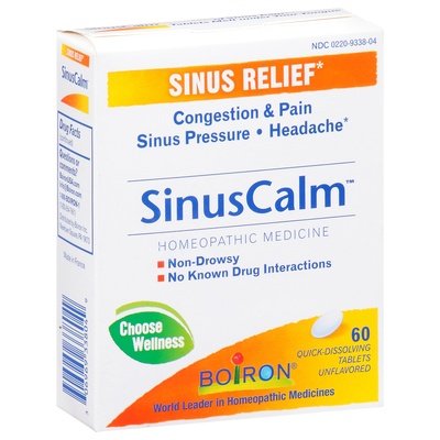 Boiron Sinus Calm 60 TABS [UNFI #38850] T