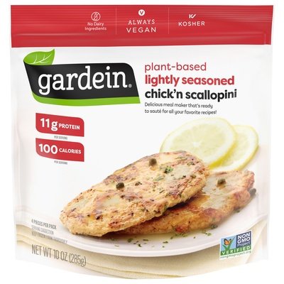 Gardein Chck N Sclpni Gf 8/10 OZ [UNFI #70501]