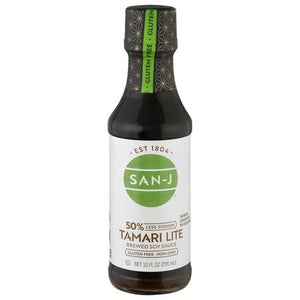 San-j Tamari Soy Sauce Lite 6/10 OZ [UNFI #39381]