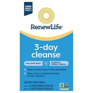 Renew Life 3Day Cleanse Total 12 Ct [UNFI #22532]